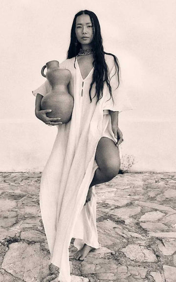 ASH WRAP DRESS