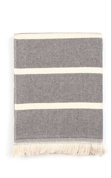 TOALLA BELEM NEGRA 100X180