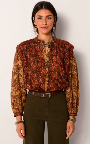BLUSA ADELE AUTUMN LEAVES
