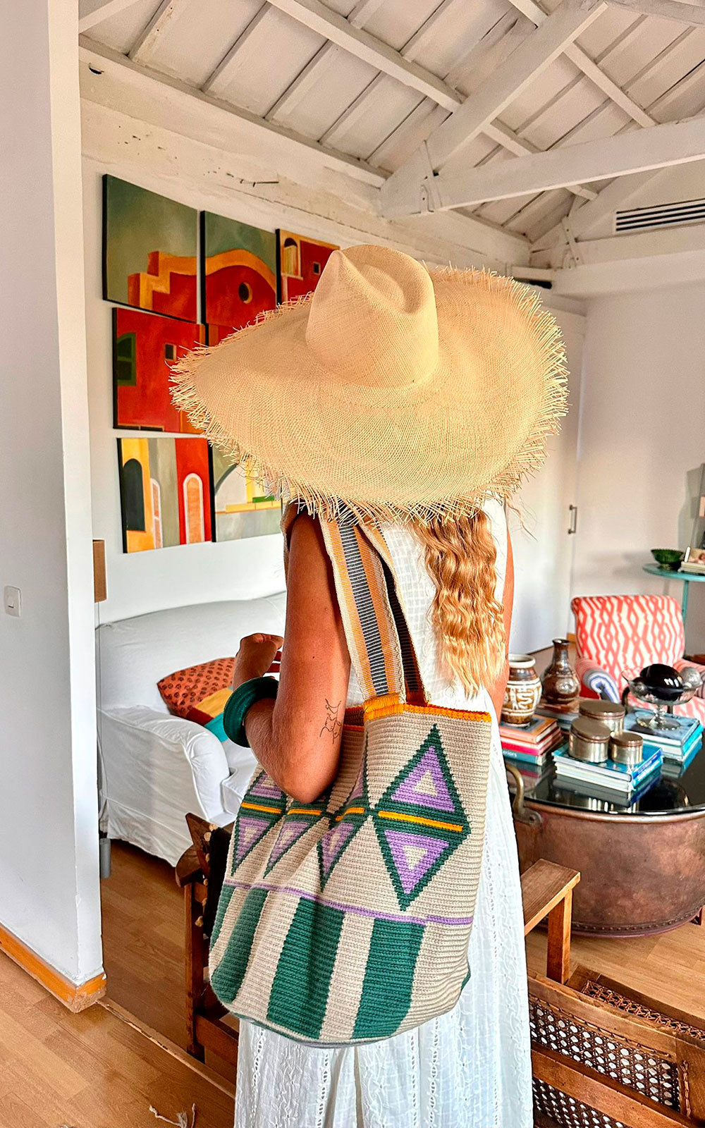Wayuu Totem City Purse