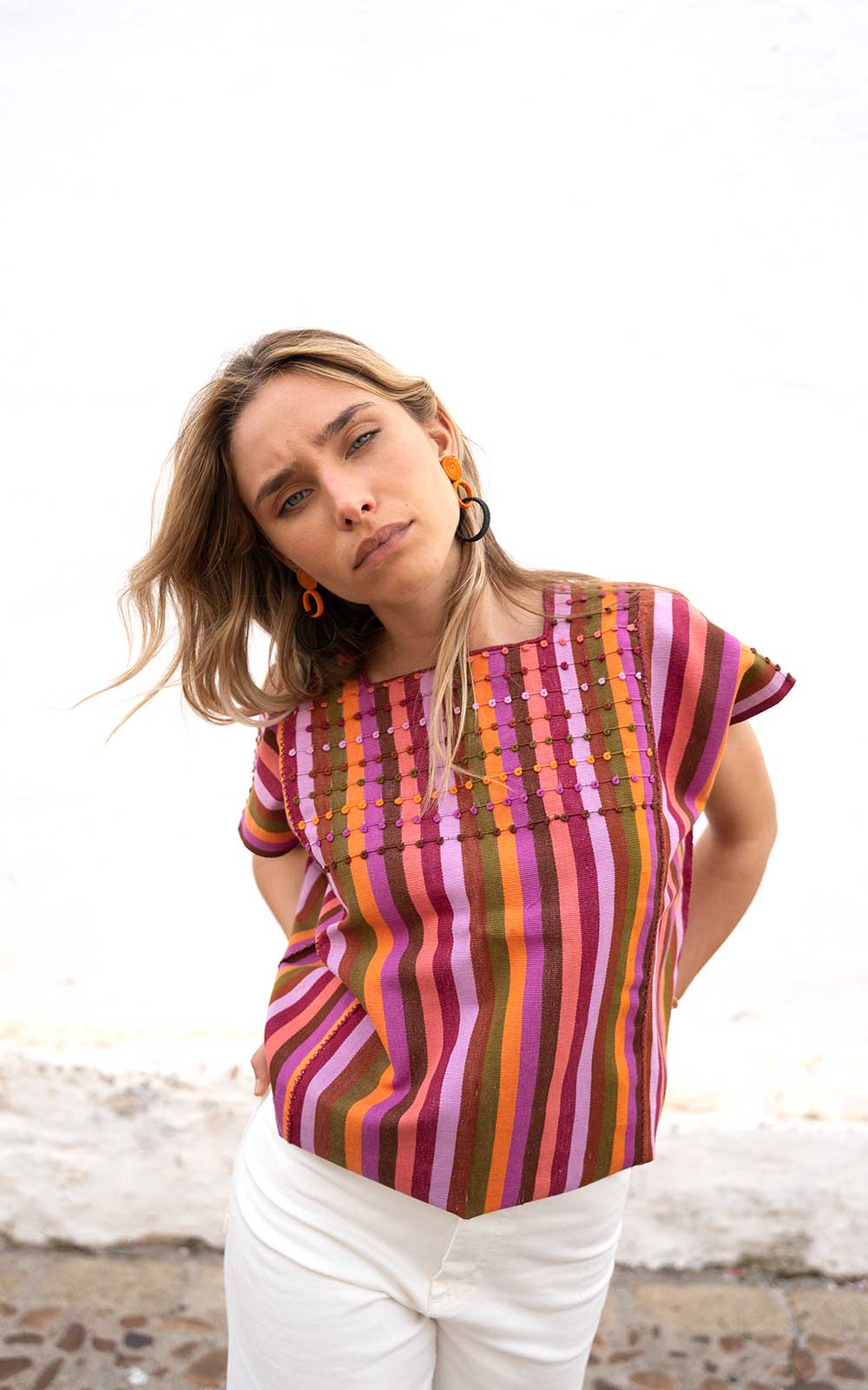 Maria Rainbow Blouse