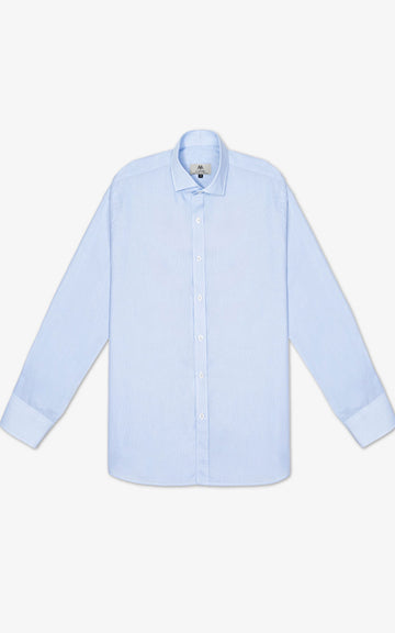 BLUE STRIPED OXFORD SHIRT