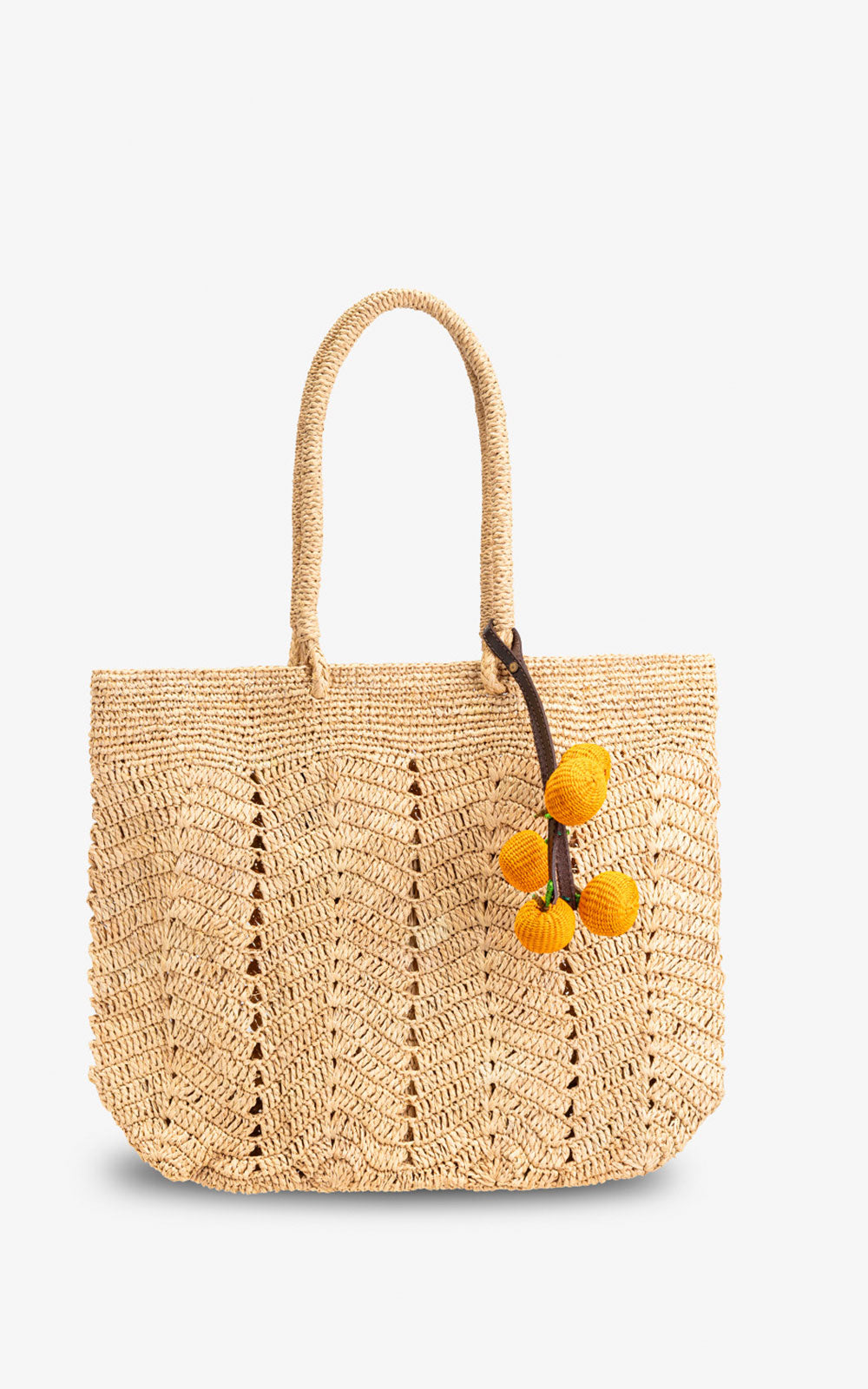 CHARM ORANGES WITH LEATHER