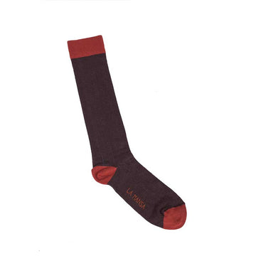 Boiler brown sock