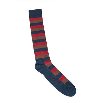 Blue striped sock