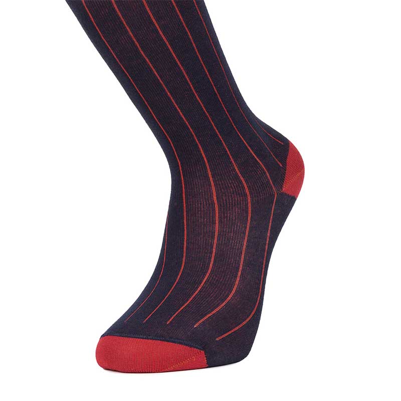 Red blue sock