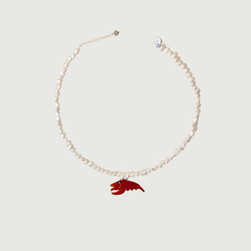Collar Perla Langosta