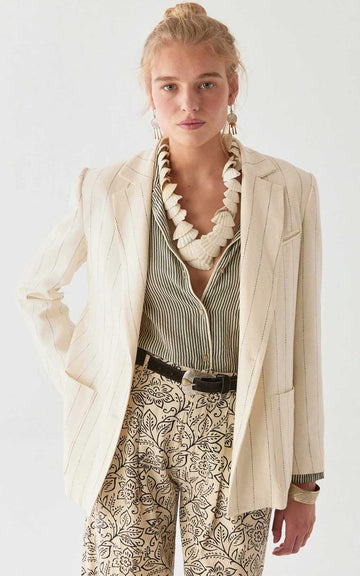 BLAZER PADDY ECRU STRIPES