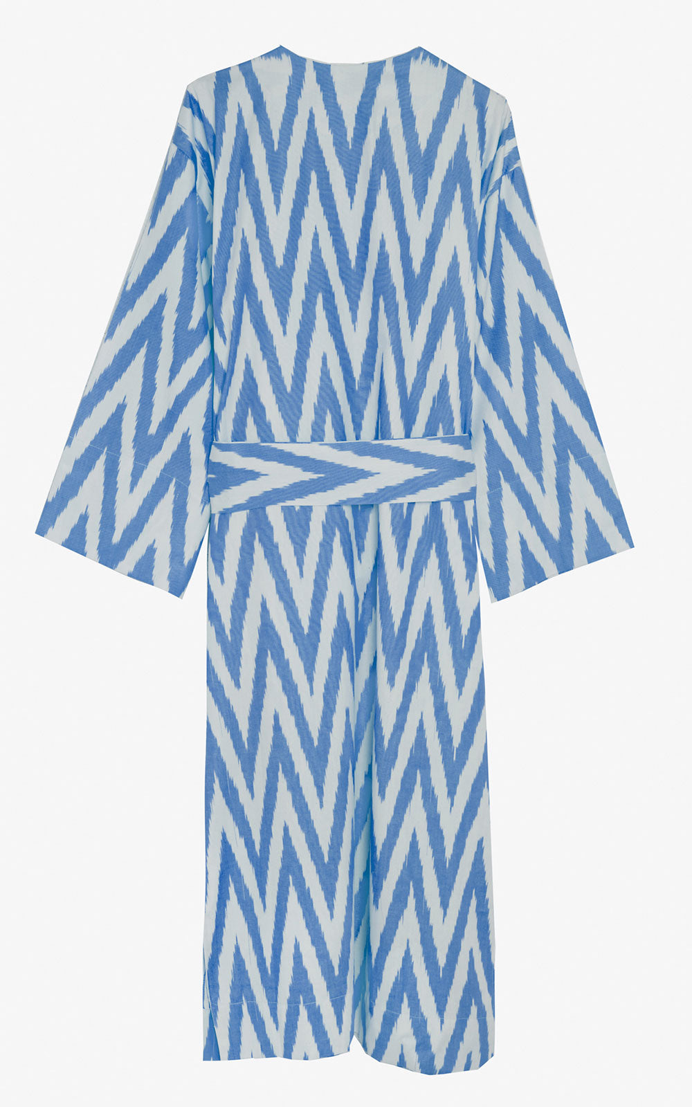 SUMMER KAFTAN IKAT BOW SKY