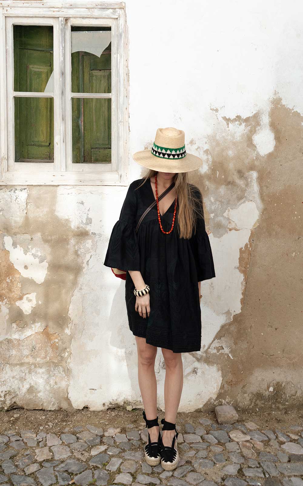 SHORT BLACK FEATHER DRESS