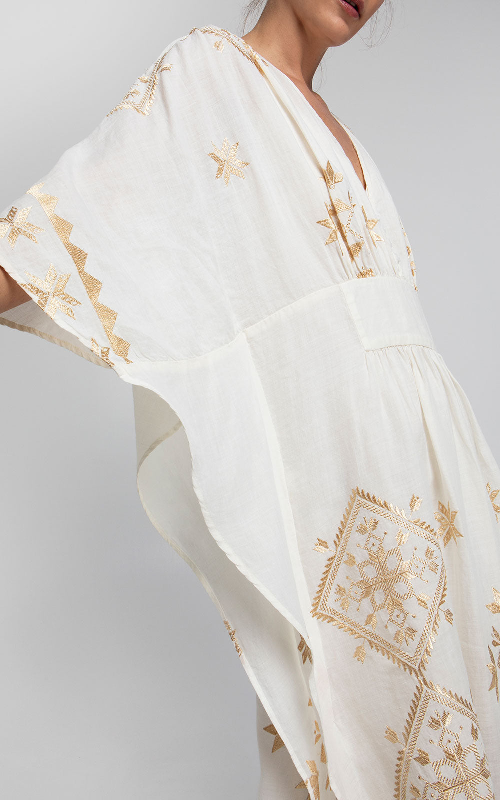 KAFTAN LEFKADA NATURAL GOLD