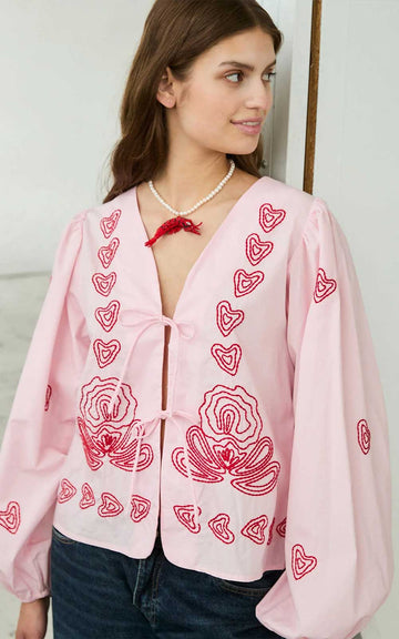 MAUDE CHERRY BLOSSOM BLOUSE