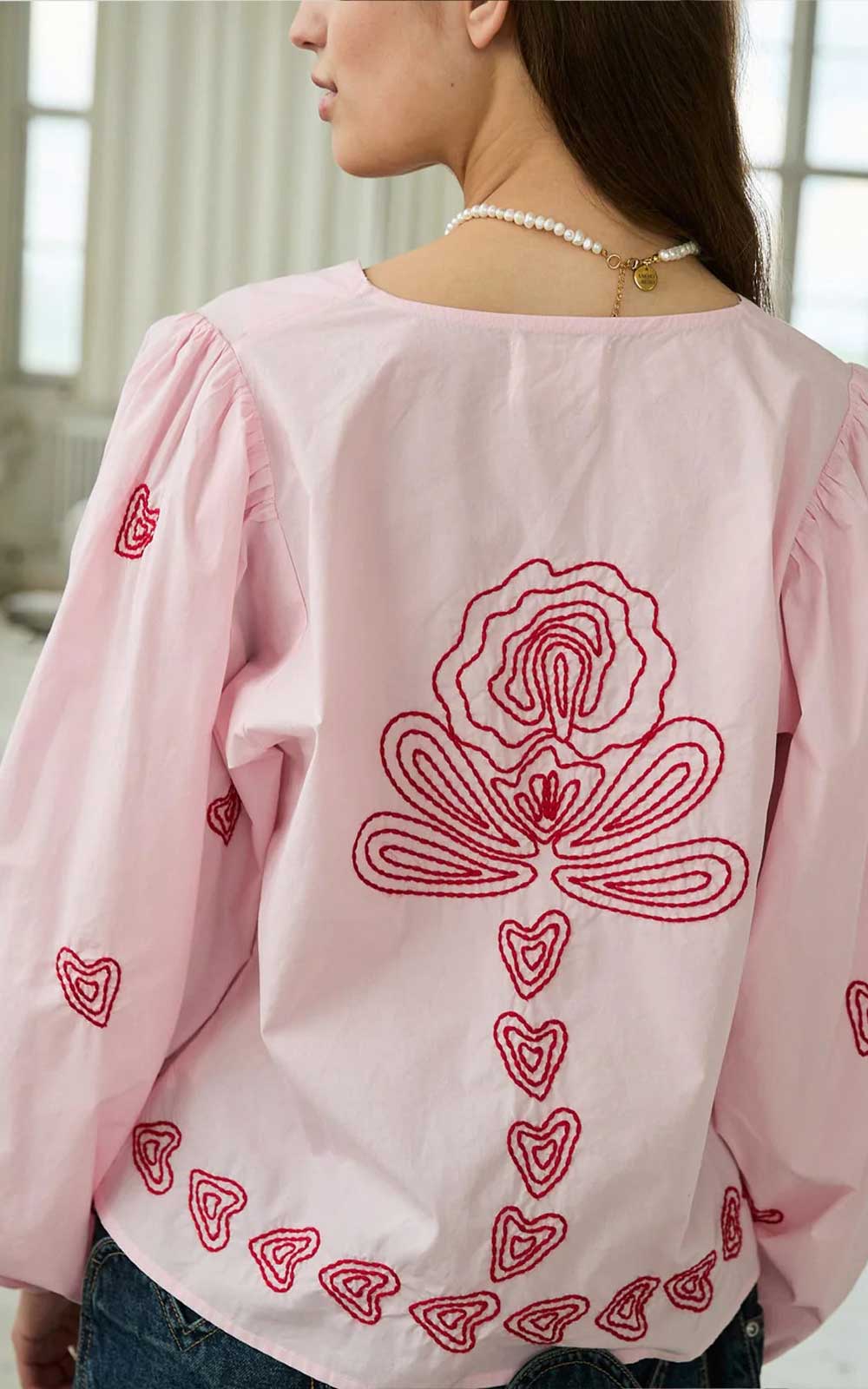 MAUDE CHERRY BLOSSOM BLOUSE