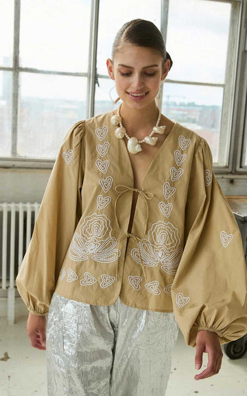 MAUDE INCENSE BLOUSE