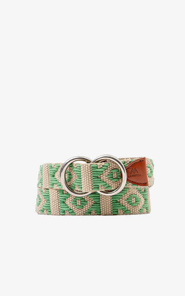 Green Nautical Belt