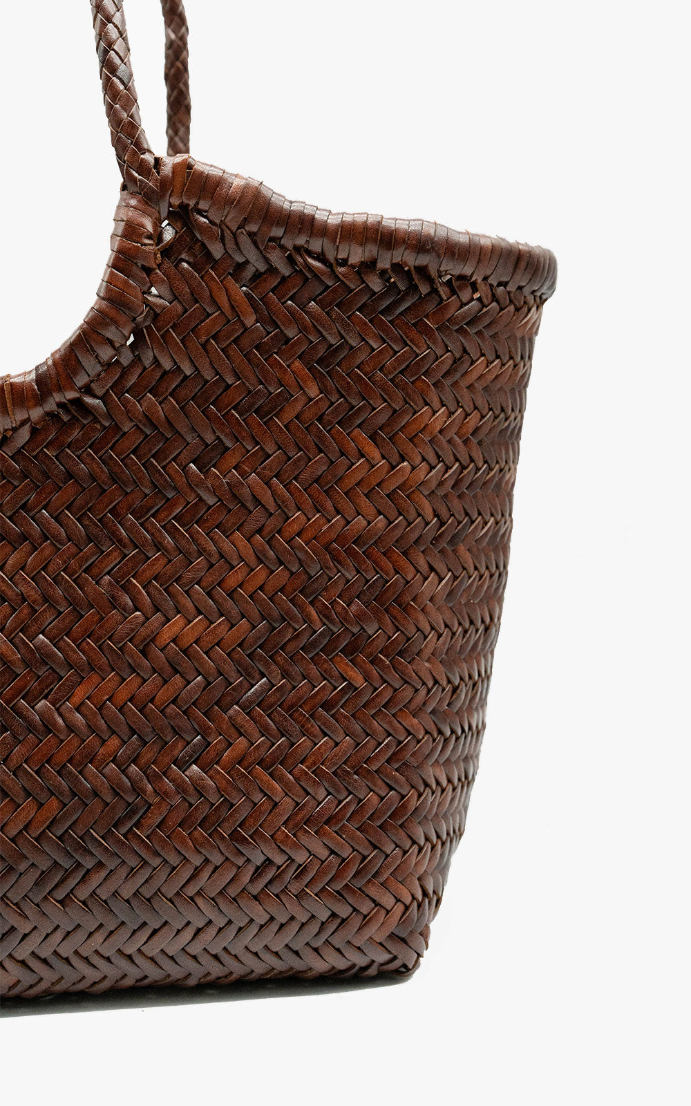 NANTUCKET BIG BASKET BAG BURGUNDY