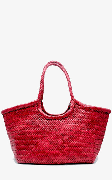 NANTUCKET BIG BASKET BAG BURGUNDY