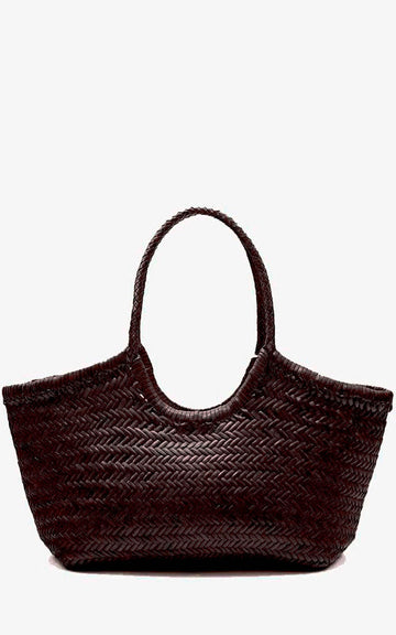 BOLSO NANTUCKET BIG BASKET CHOCOLATE