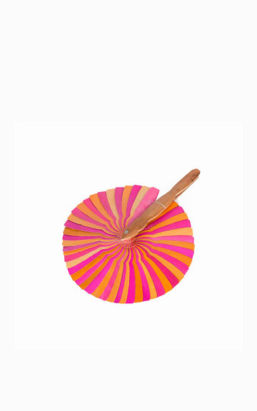 Orange pink fan pai pai