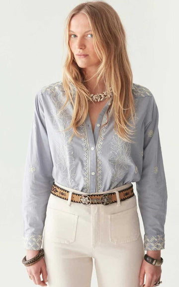 INDIGO GANGS BLOUSE