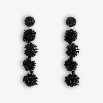 Black Bhakti Earring