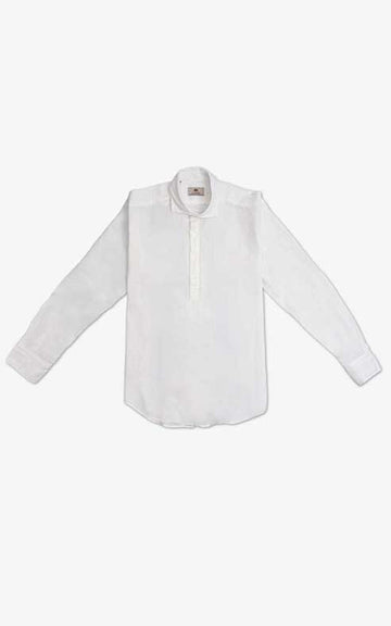 POLERA LINO MEZCLA BLANCA