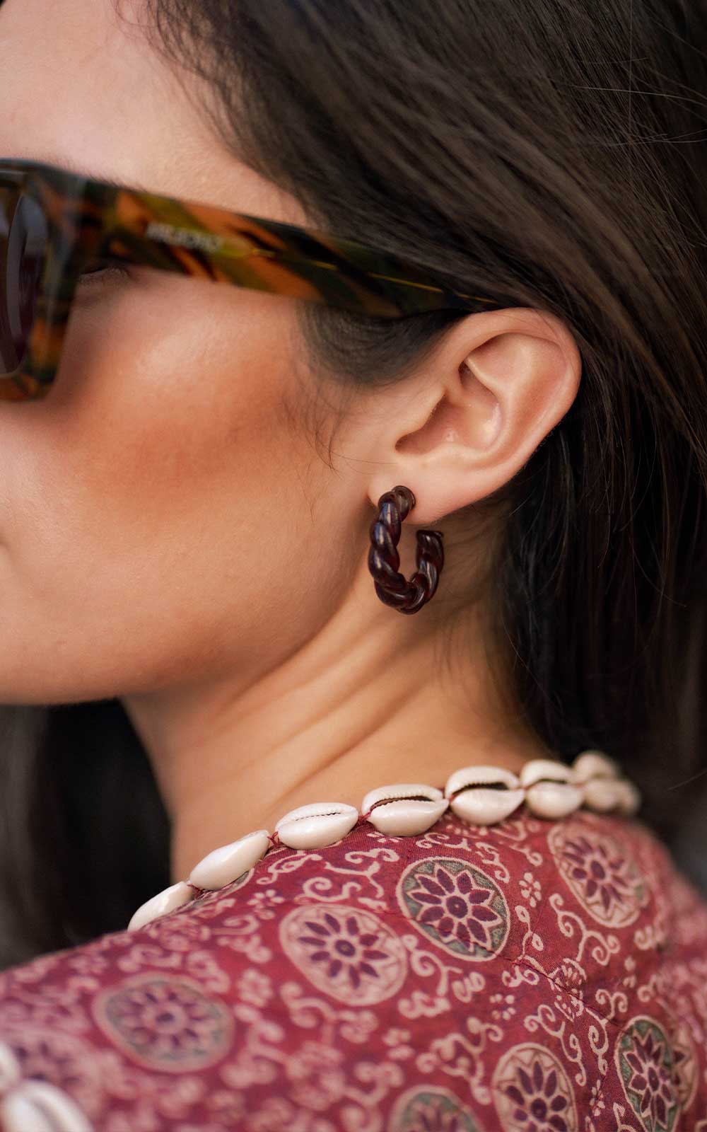 Roma Brownie Earring