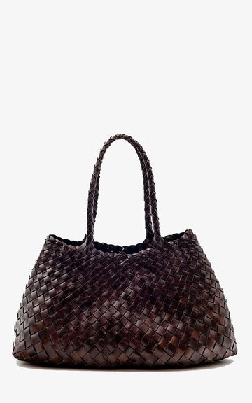 BOLSO NANTUCKET BIG BASKET CHOCOLATE