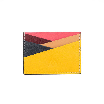 Tricolor Mustard Card Holder