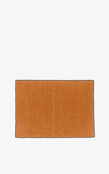 TERRACOTTA WAXED PLASTIC MAT