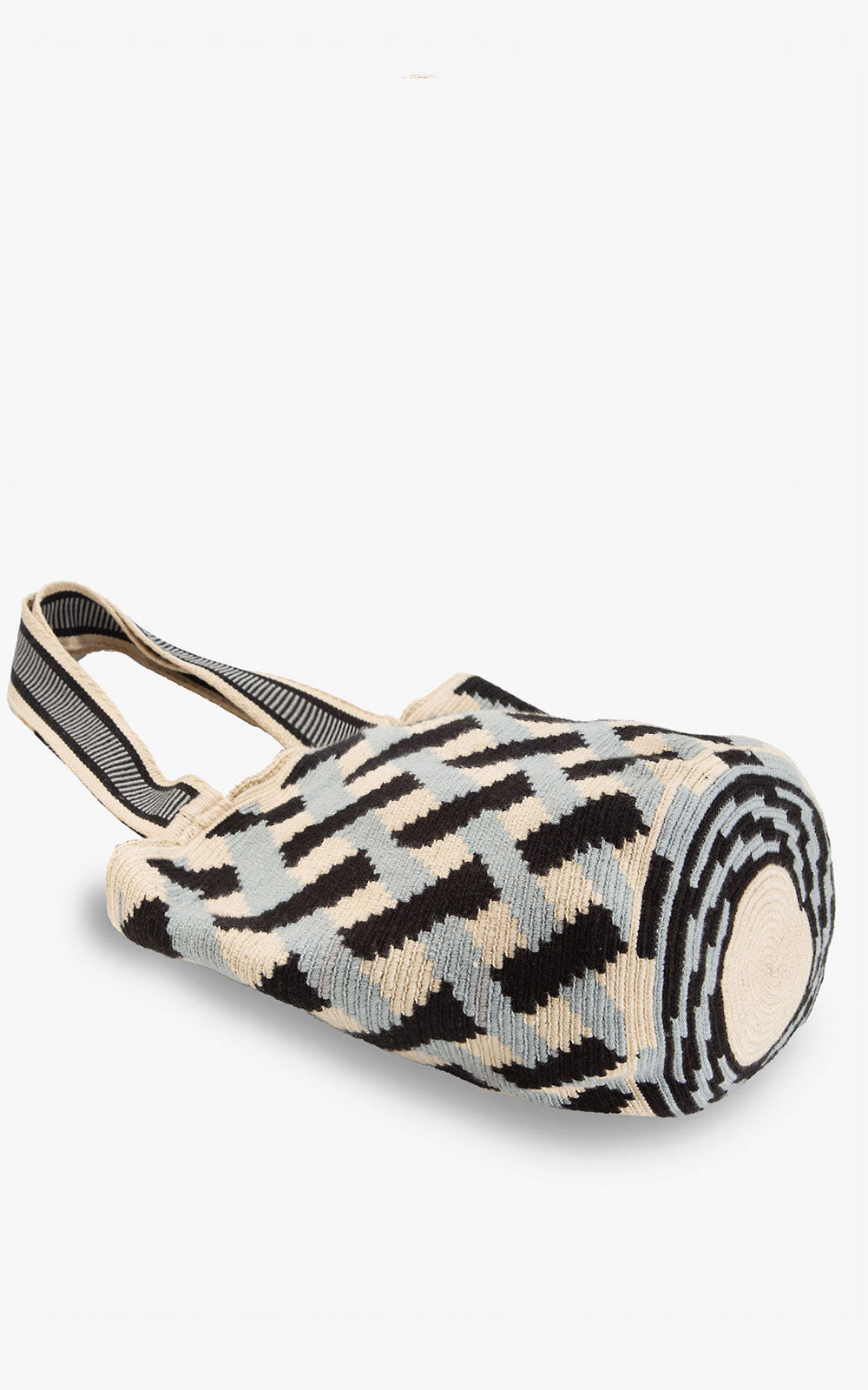 Wayuu Totem Sky Striped Bag
