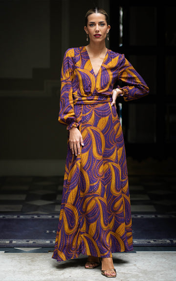 PURPLE PIPPA DRESS