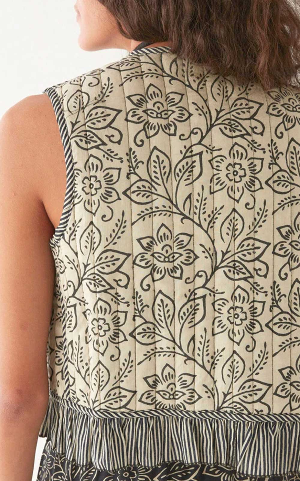 FERNANDA ZEBRA JASMINE VEST
