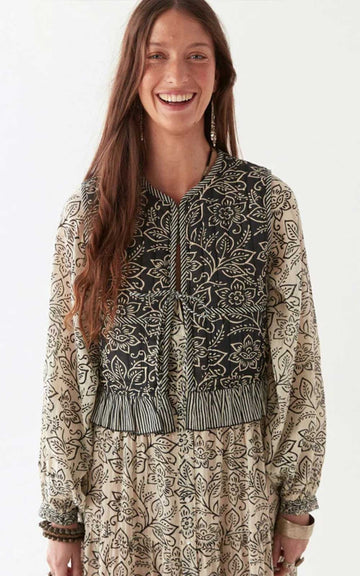 FERNANDA ZEBRA JASMINE VEST