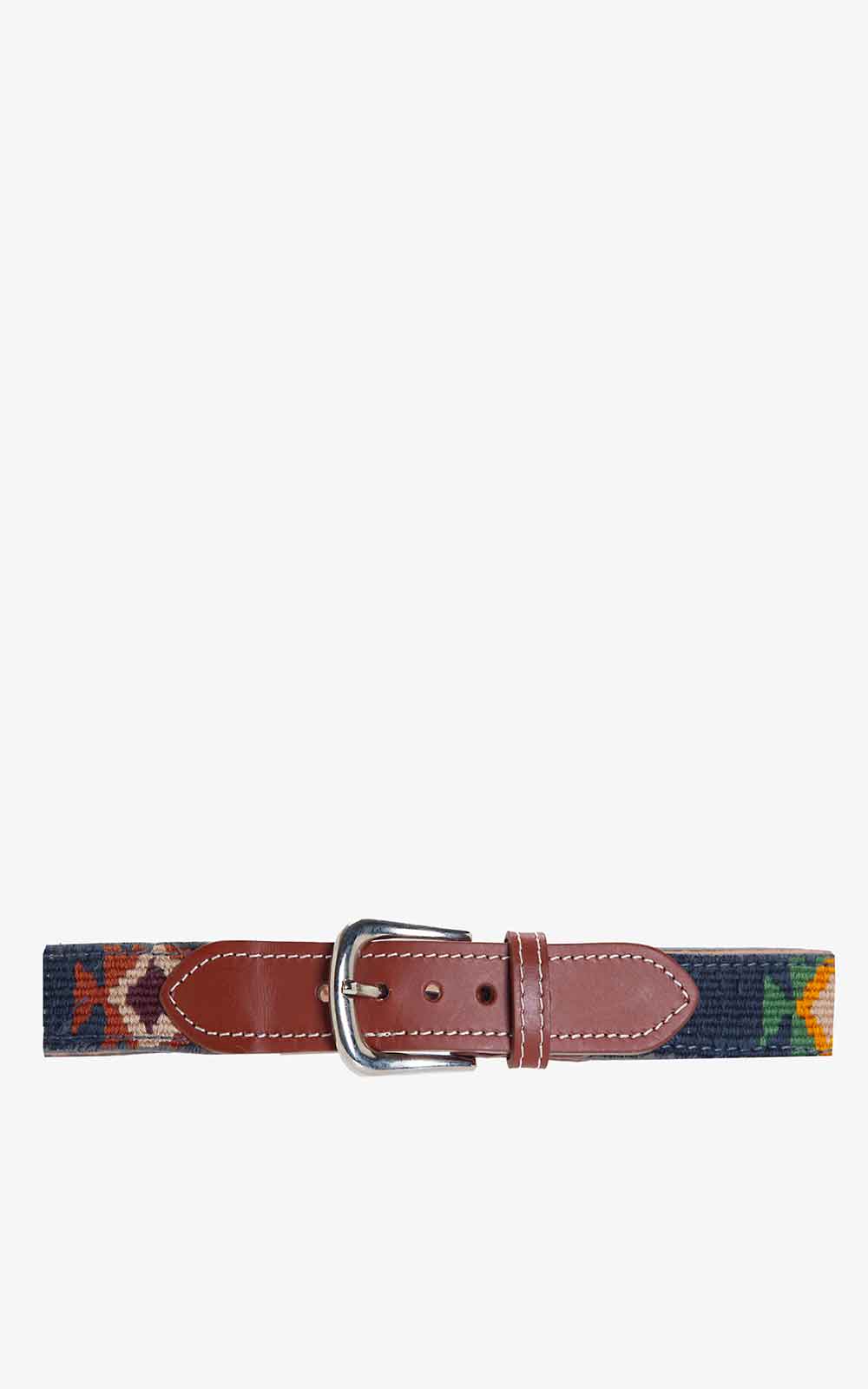 Gray Aztec Belt