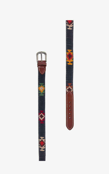 Gray Aztec Belt