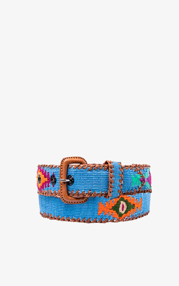 Indigo Blue Ethnic Belt