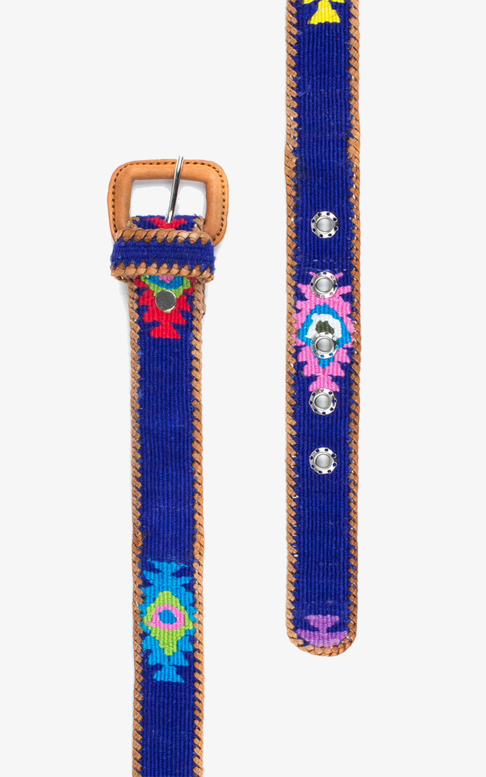 Blue Ethnic Belt France