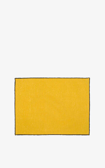 INDIVIDUAL LINEN MUSTARD