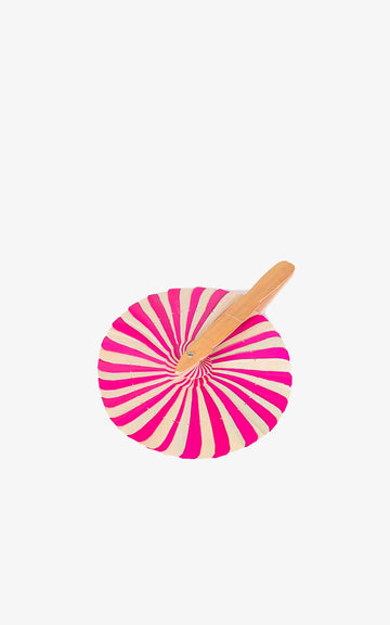 Raw pink pai pai fan
