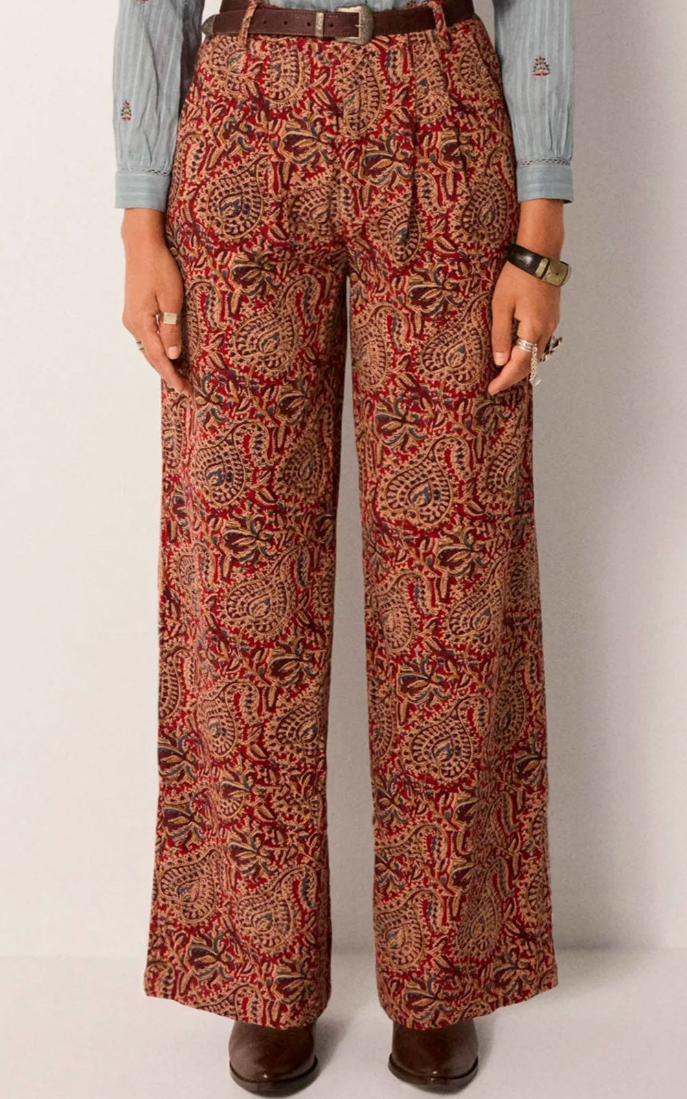 PANTALONES JIMMY BURNT RUSSET