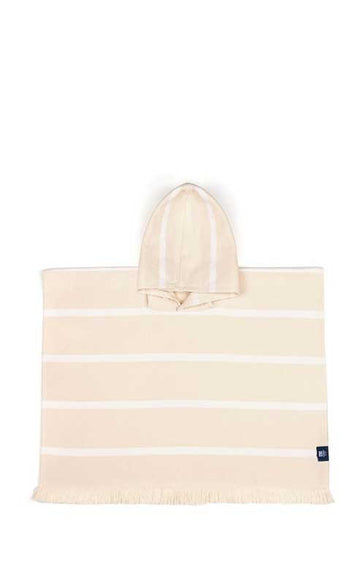 PONCHO DE PLAYA BOA NOVA BLANCO