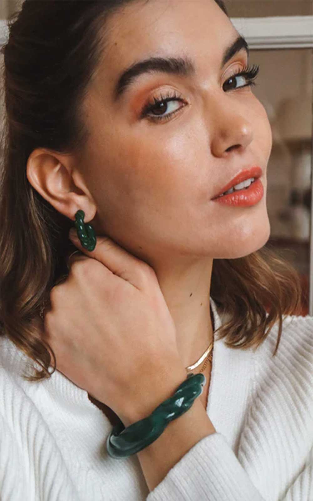 Roma Bottle Green Bracelet