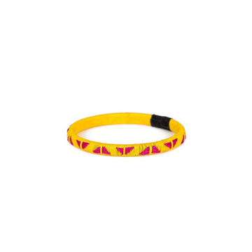 Pulsera Wengue Amarilla