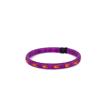 Pulsera Wengue Buganvilla Naranja