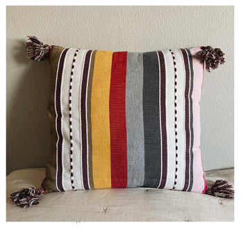 Gray Pink Cushion 45x45