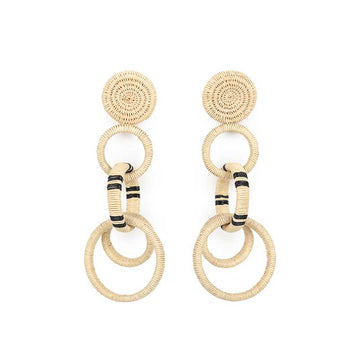 Raw Grosso Hoop triple earring