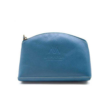 Light blue leather bag