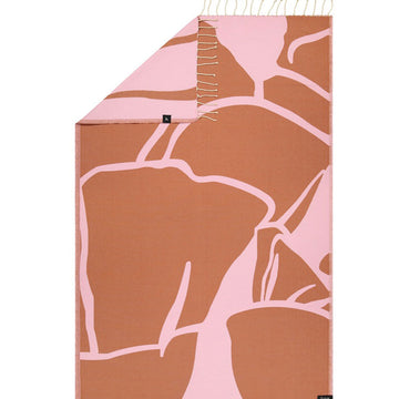 Pink Clay Beach Towel