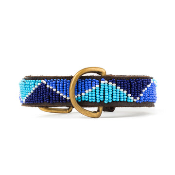 Mombassa Blue Dog Collar